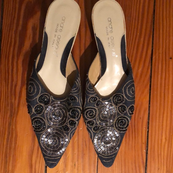 Andre Assous heels sz.8,5B - Picture 2 of 8